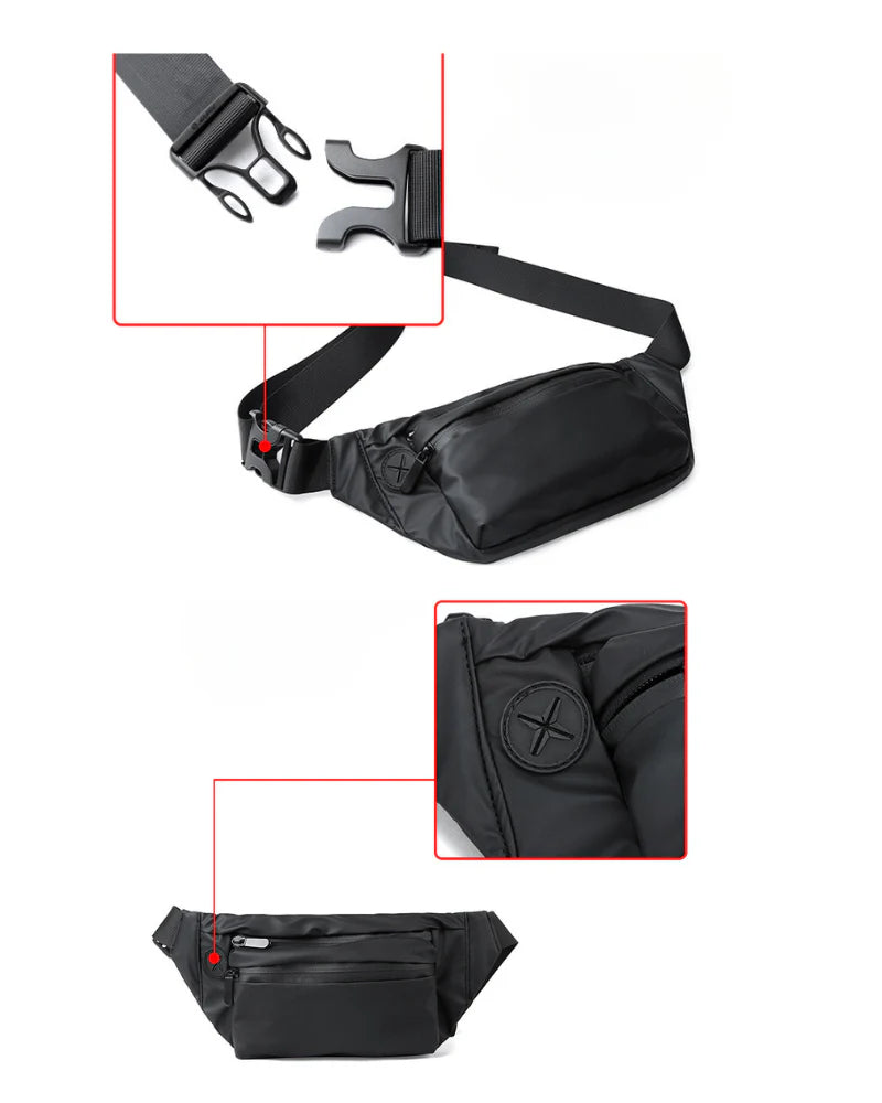 Streetwear Lightweight Sling Chest Bag