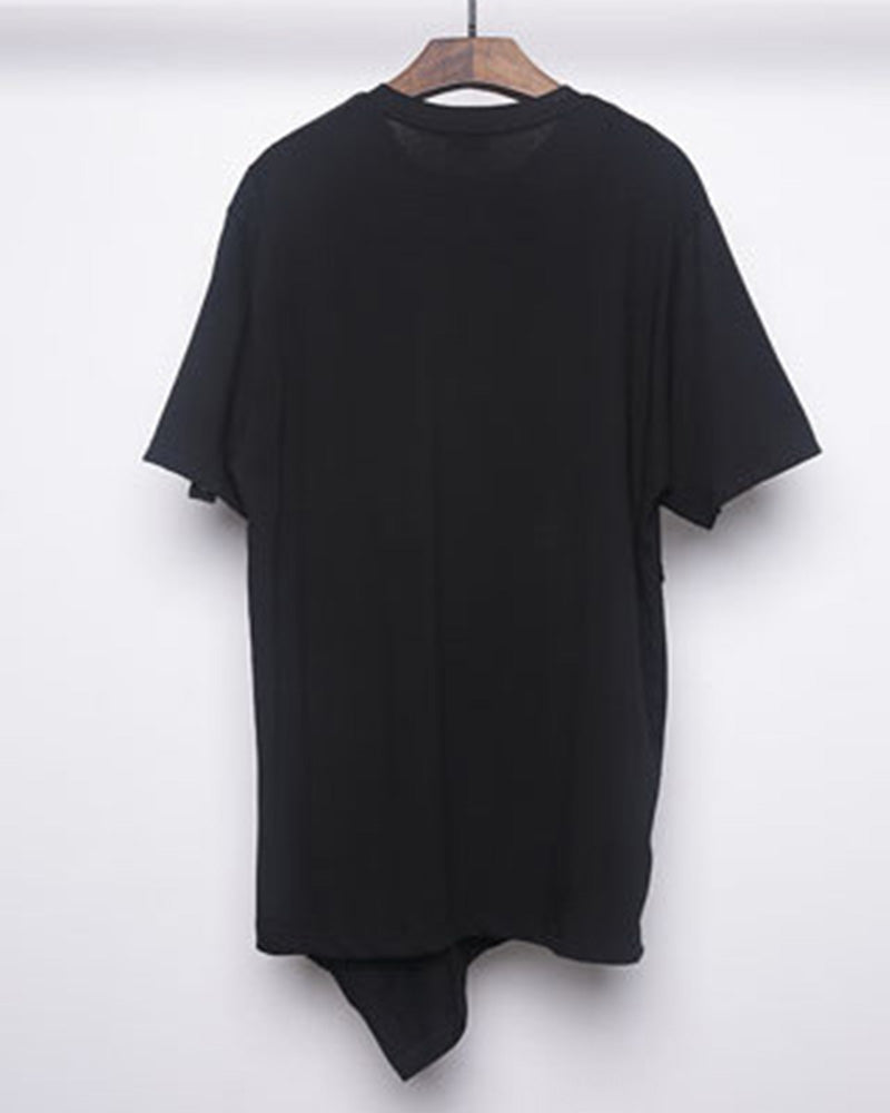 Techwear Functional Geometric Irregular T-Shirt