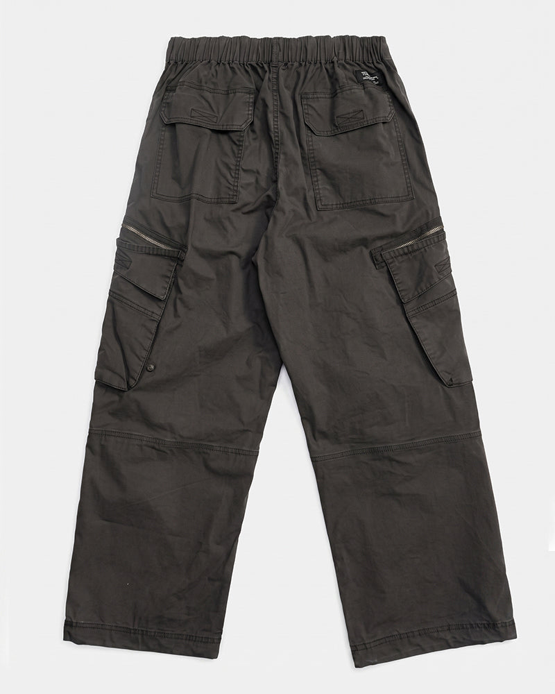 Zippered Multi‑Pocket Cargo Pants