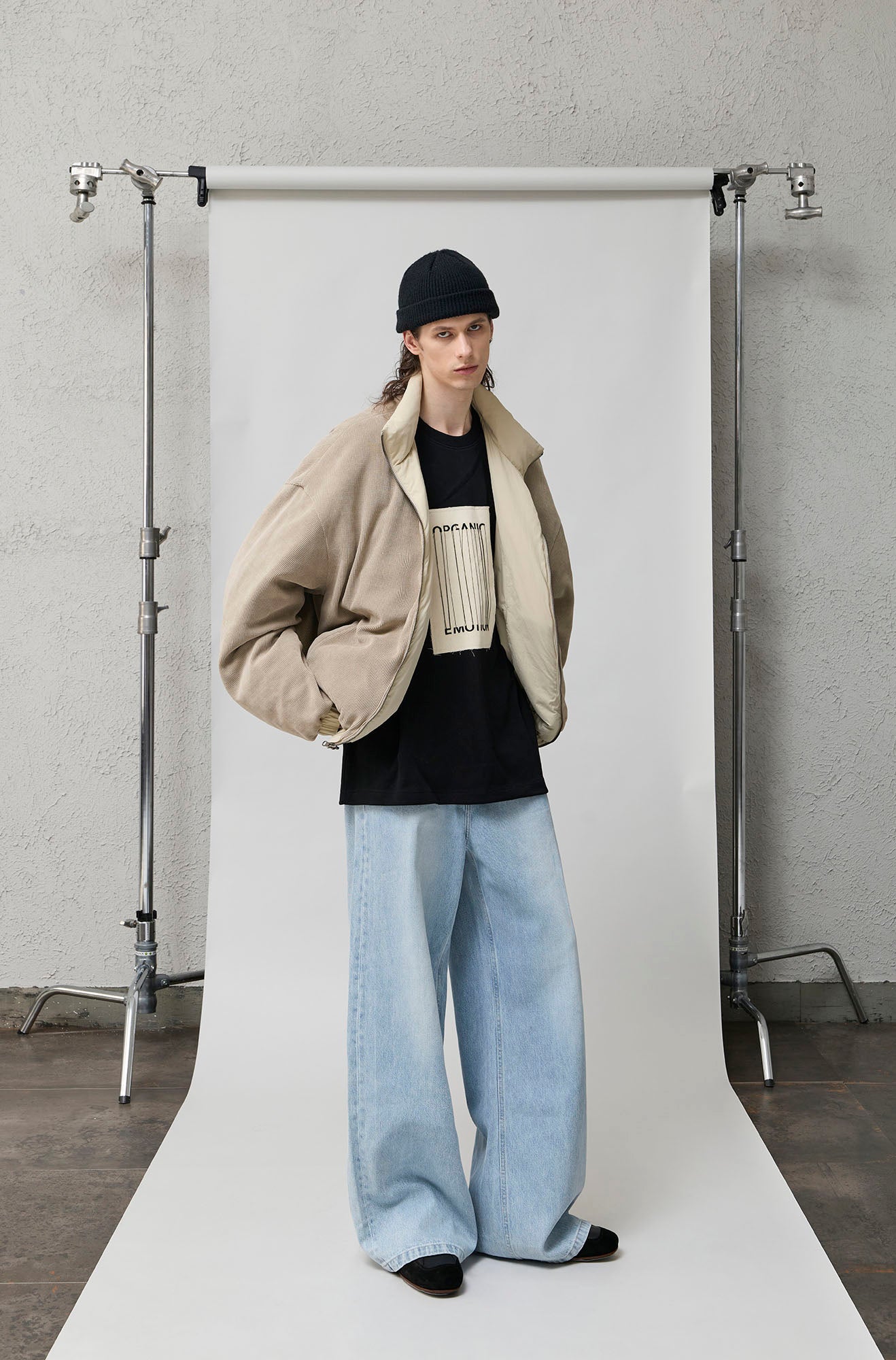 Reversible Water Repellent Down Jacket