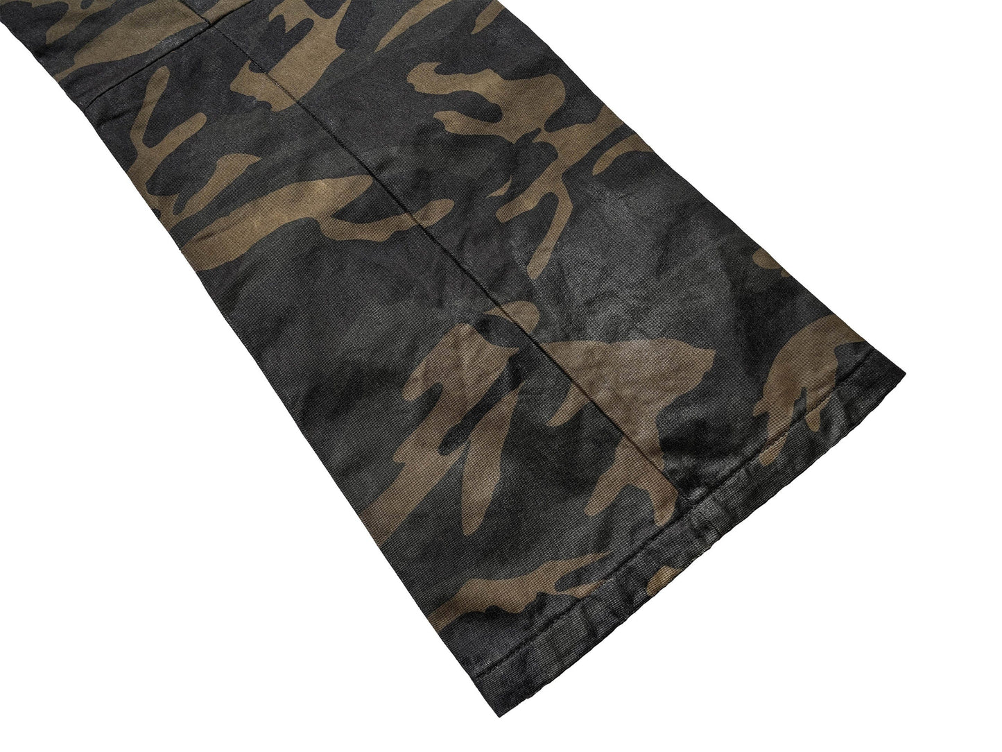 Camo Deconstructed Fang-Paneled Pants