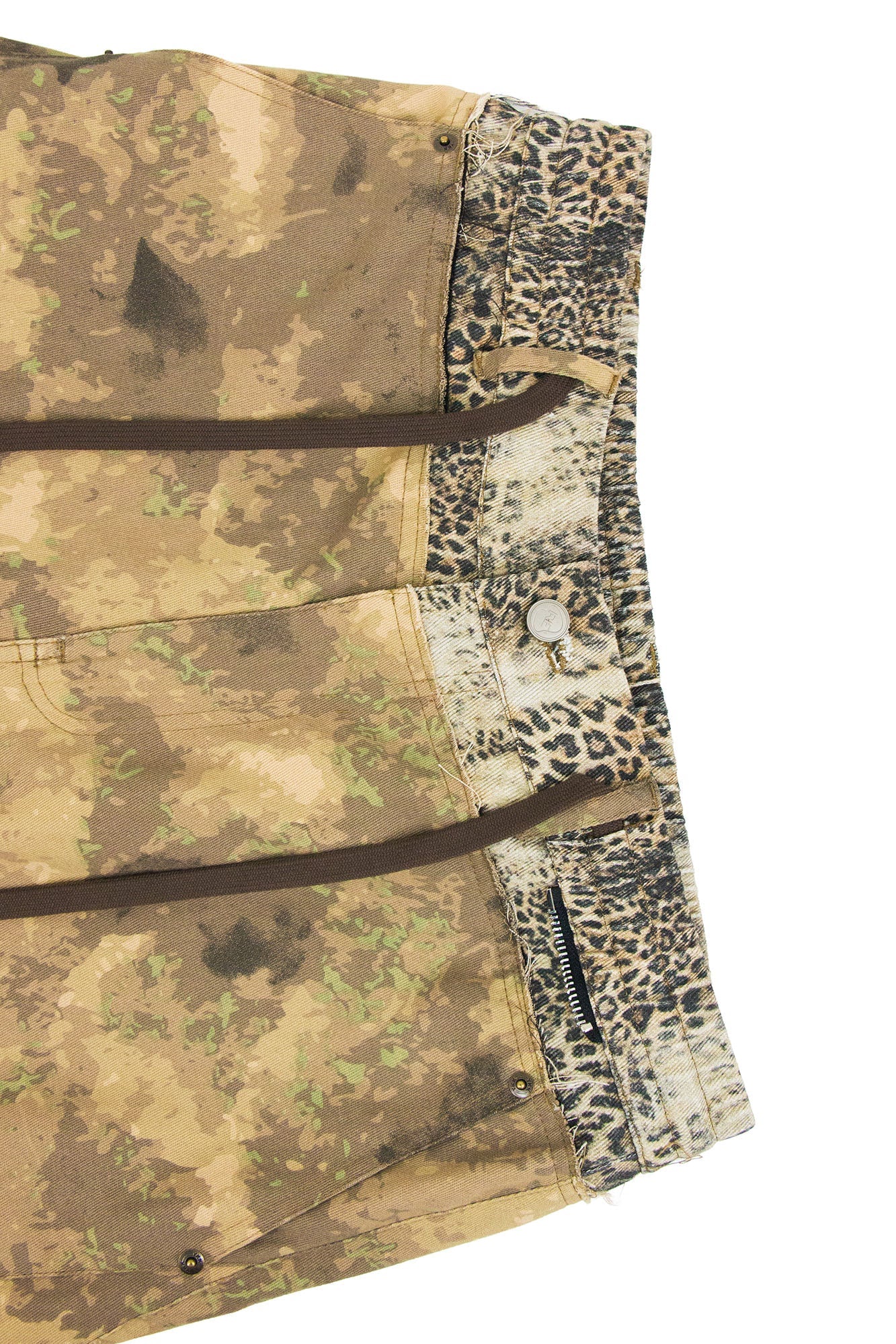 Leopard Panel Camo Cargo