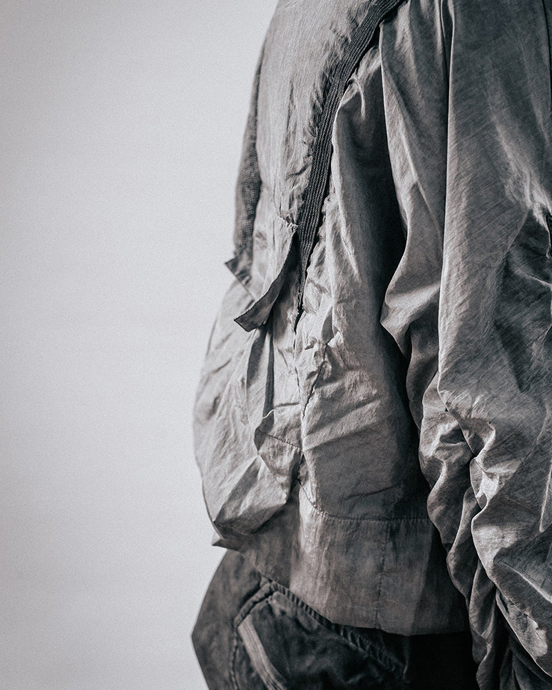 Post-Apocalyptic Hooded Techwear Jacket