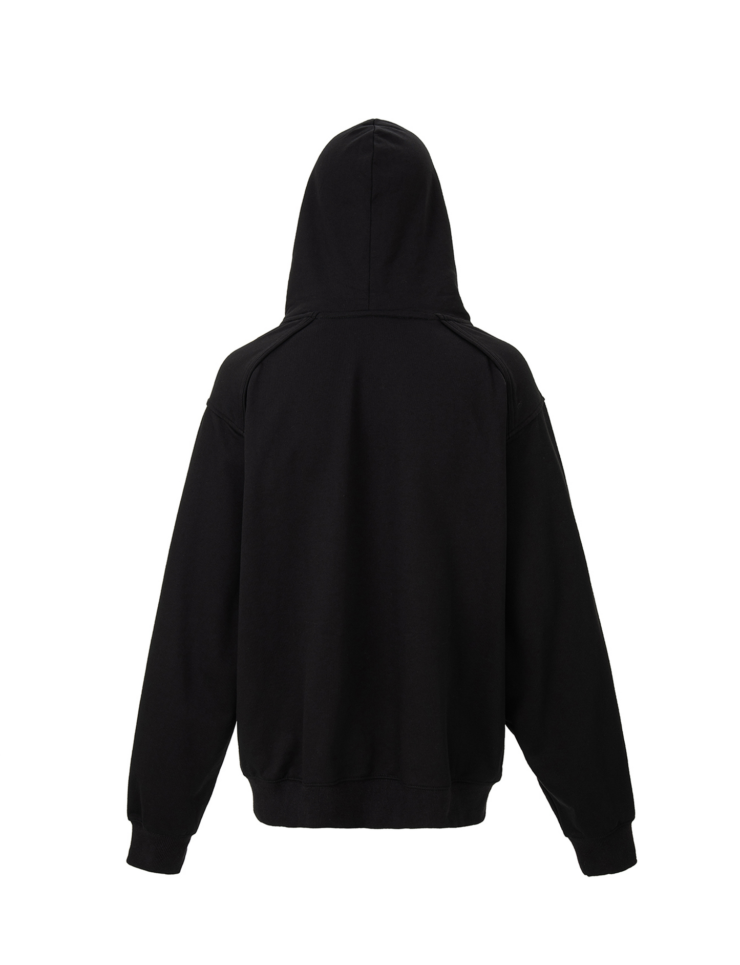 Essential Metal Badge Snap Hoodie