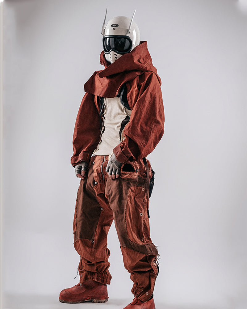Post-Apocalyptic Distressed Cargo Pants