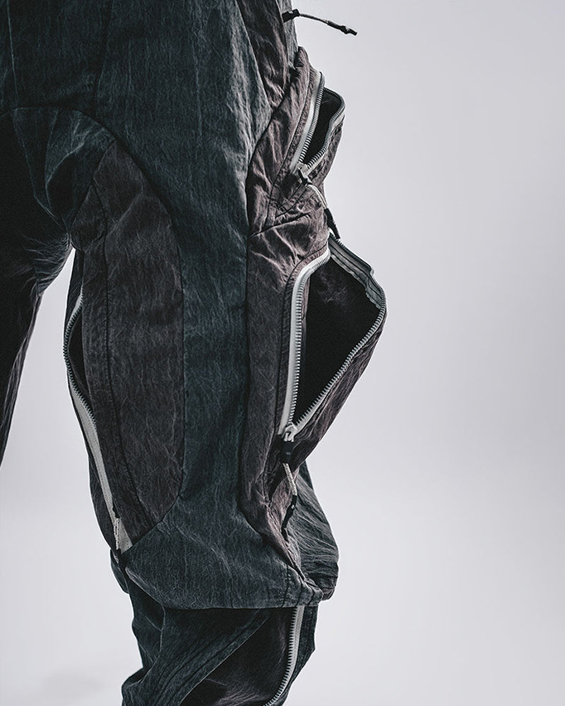 Wasteland Two-Tone Parachute Cargo Pants