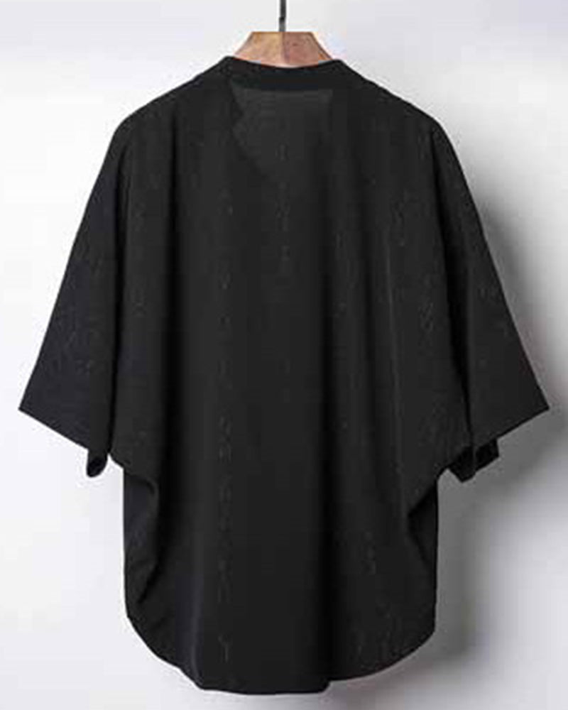 Functional Chain Lace-Up Techwear T-Shirt