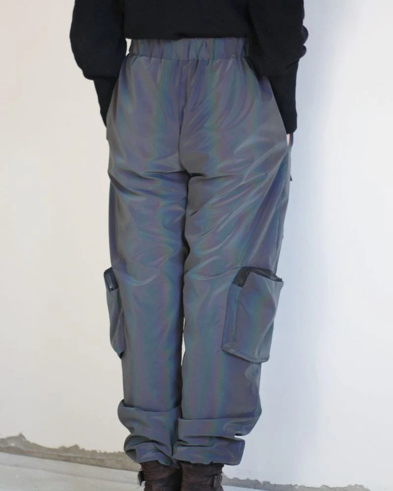 Functional Laser Colorful Reflective Pants