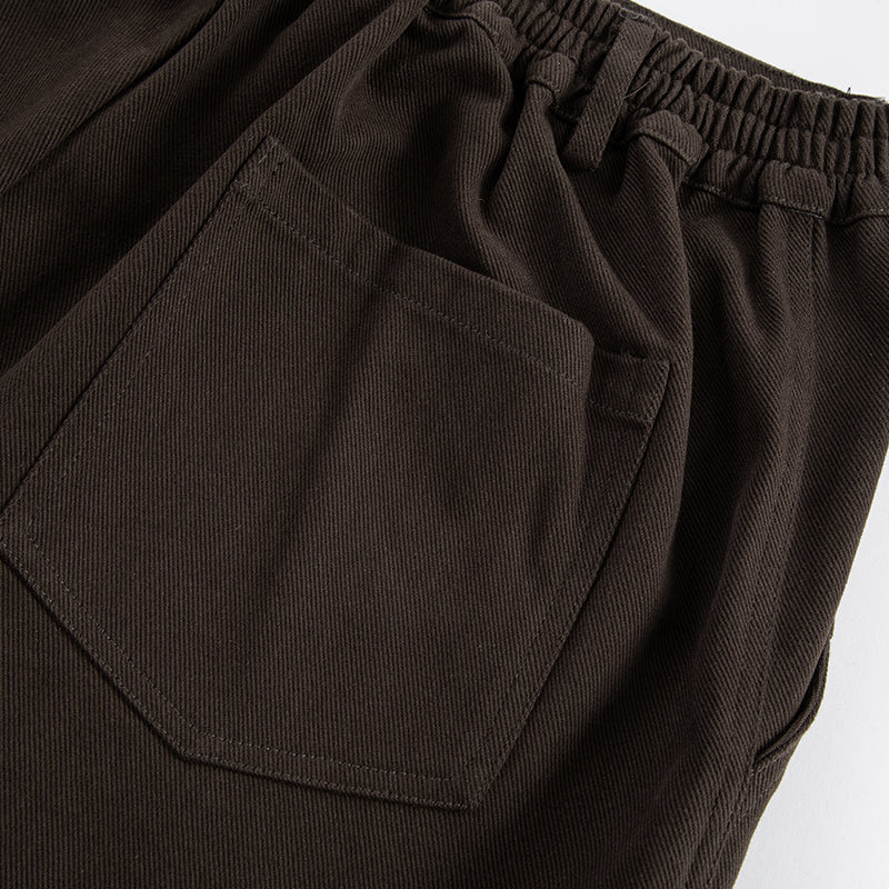 Destructured Pleated-knee Cargo Pants