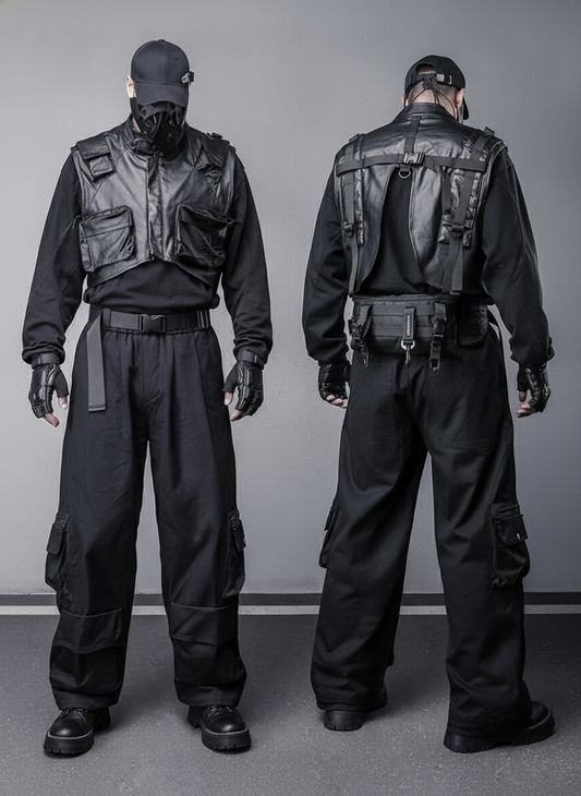 Ninja Outfit Set Top / Bottom