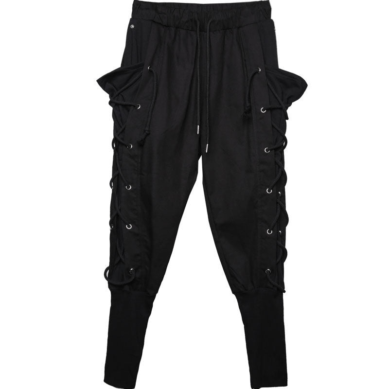 Streetwear Side Drawstring Jogger Pants
