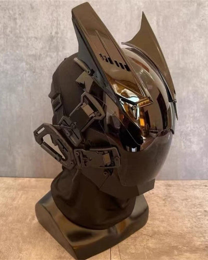 Futuristic Cyberpunk Helmet Mask
