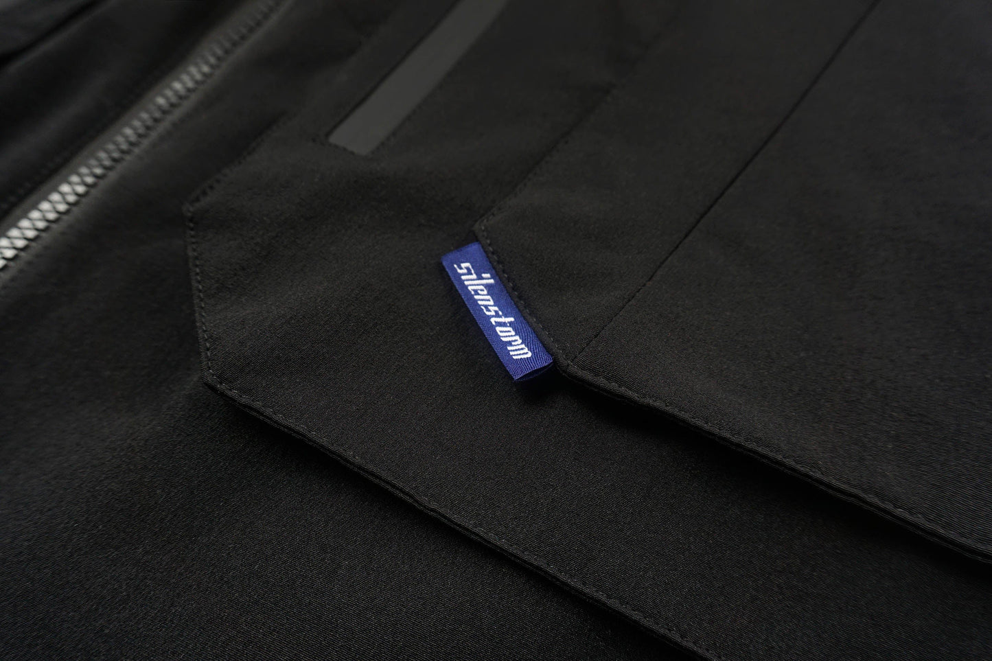 Double-Layer Multi-Pocket Stand Collar Jacket