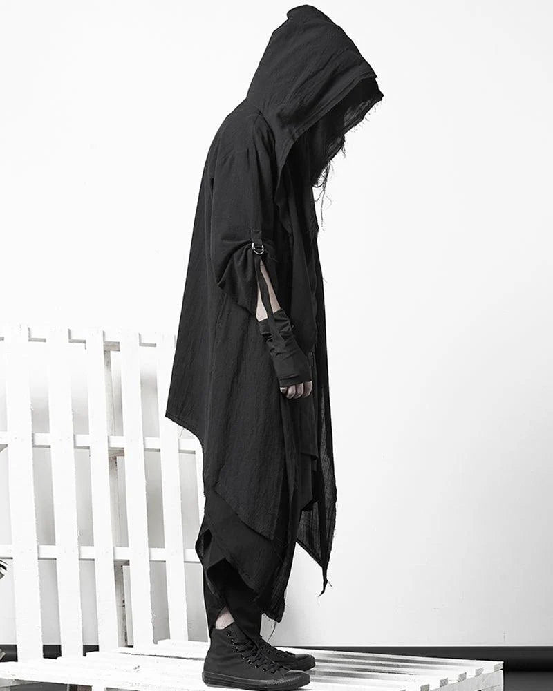 Diablo Immortal Techwear Ninja Cloak Long Coat