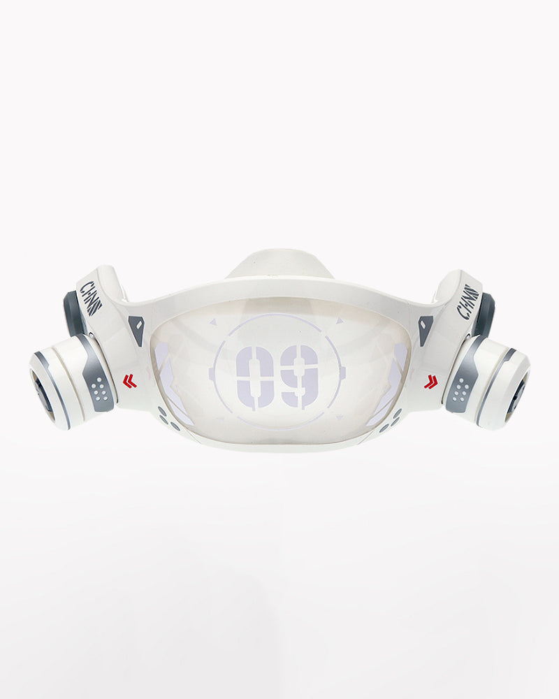 Cyberpunk LED Light-Up Mecha Mask