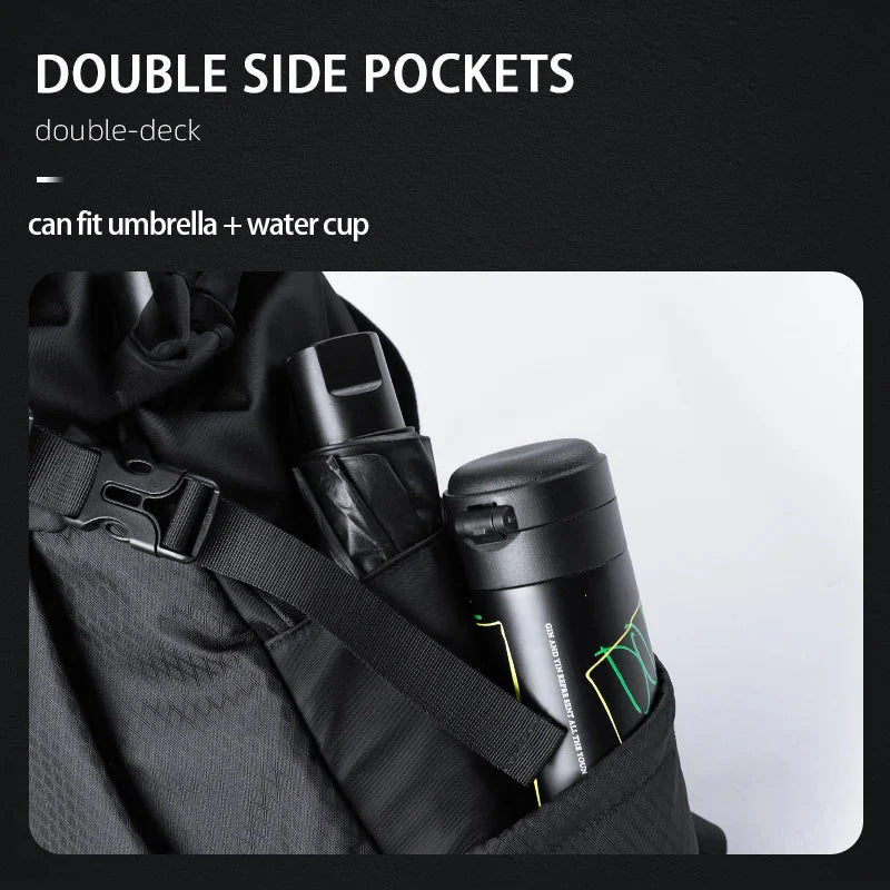 Cyberpunk Techwear Large-Capacity Backpack