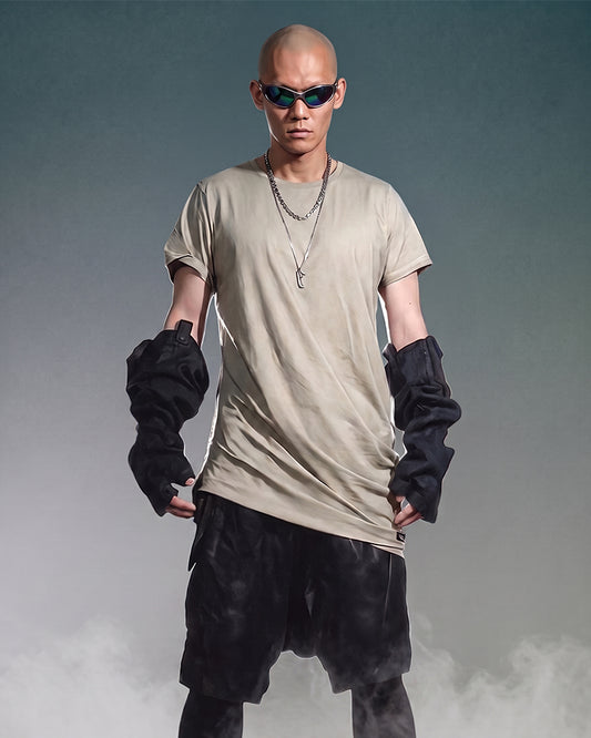 Post-Apocalyptic Waxed Deconstructed Arm Sleeves