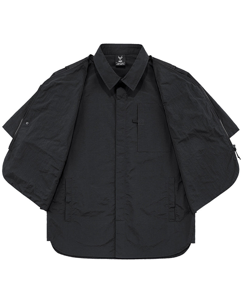 TEC-008｜Cyberpunk Tactical Techwear Set Top / Bottom