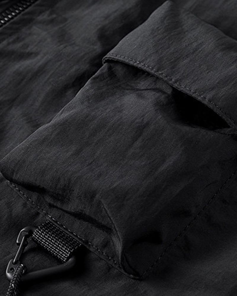 TEC-008｜Cyberpunk Tactical Techwear Set Top / Bottom