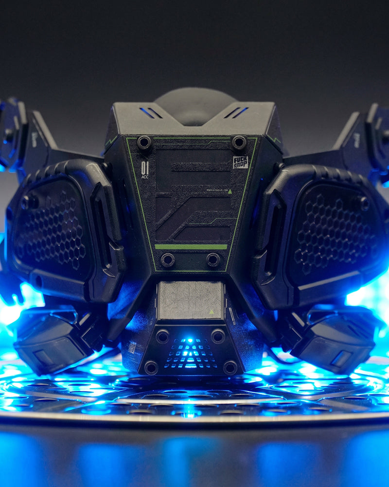 Cyberpunk Tech Half Face Mask