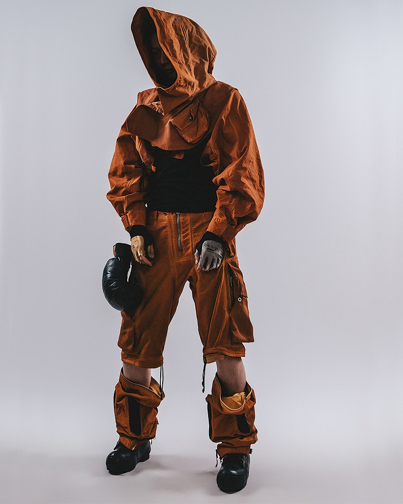 Wasteland 3D Pocket Distressed Convertible Cargo Pants