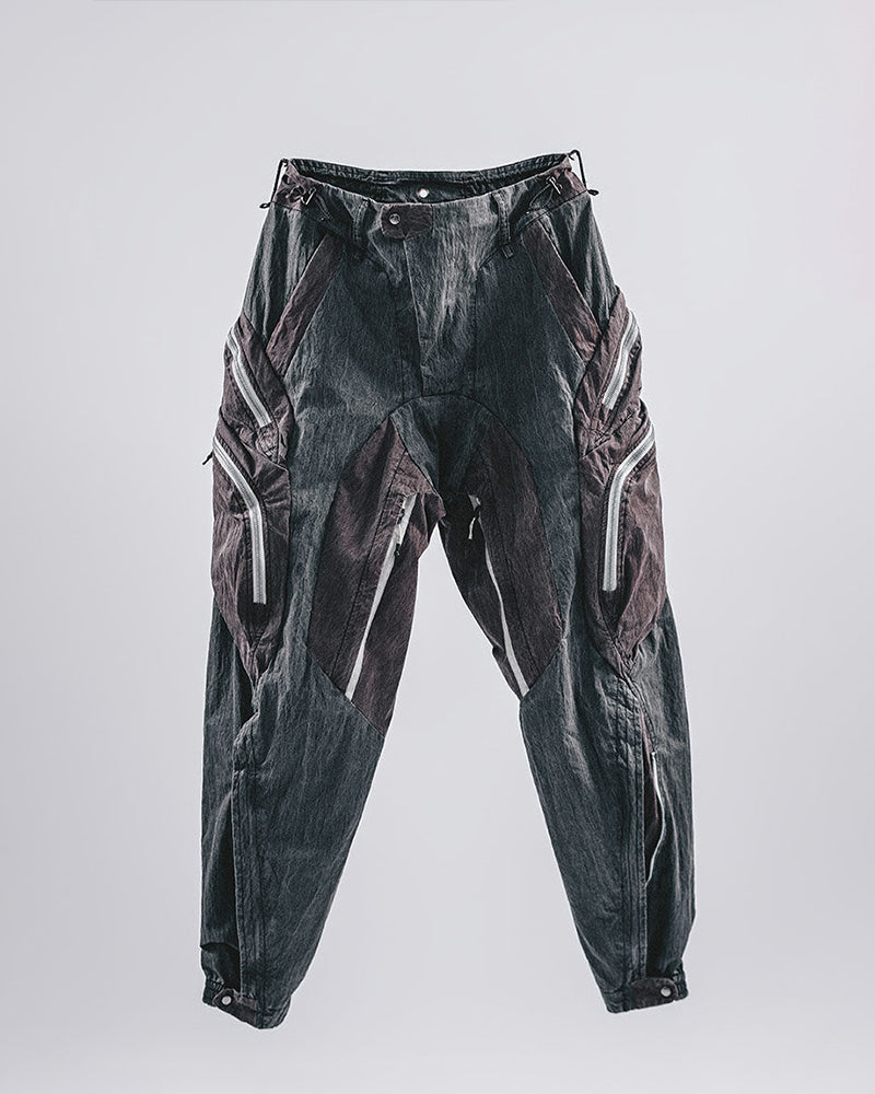 Wasteland Two-Tone Parachute Cargo Pants