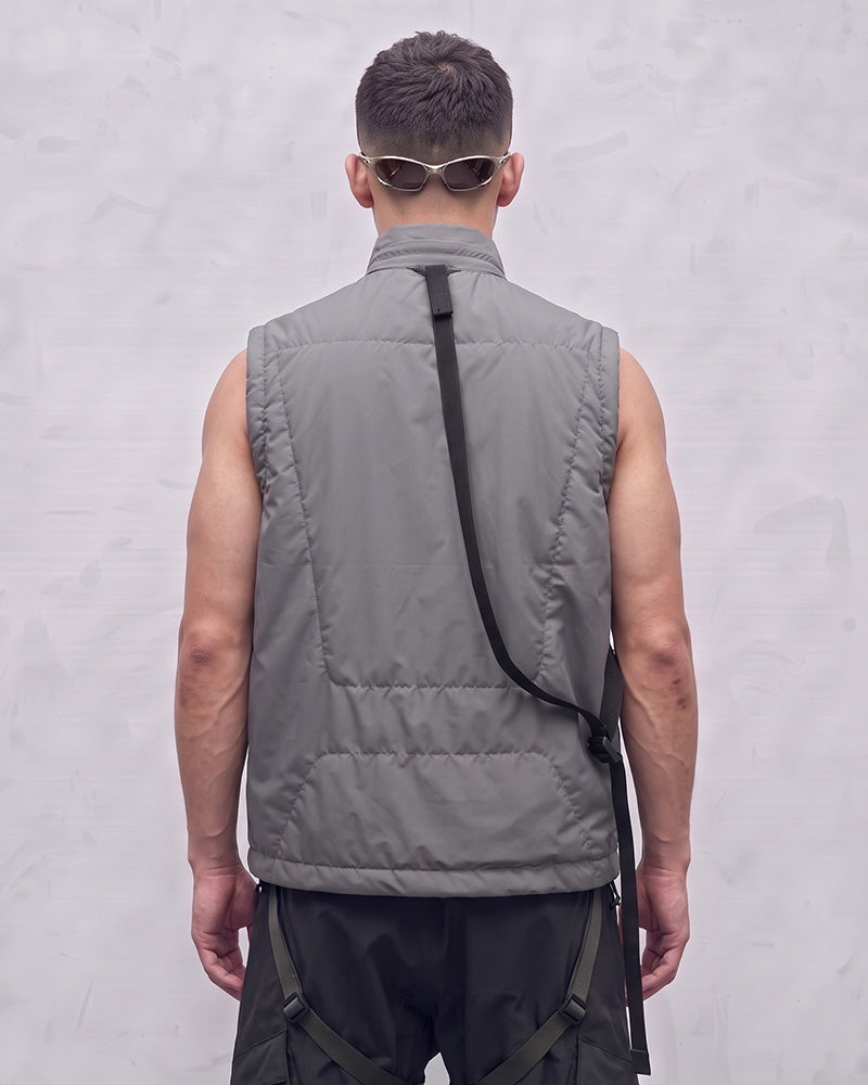 Multi-Pocket Windproof Insulated Techwear Vest