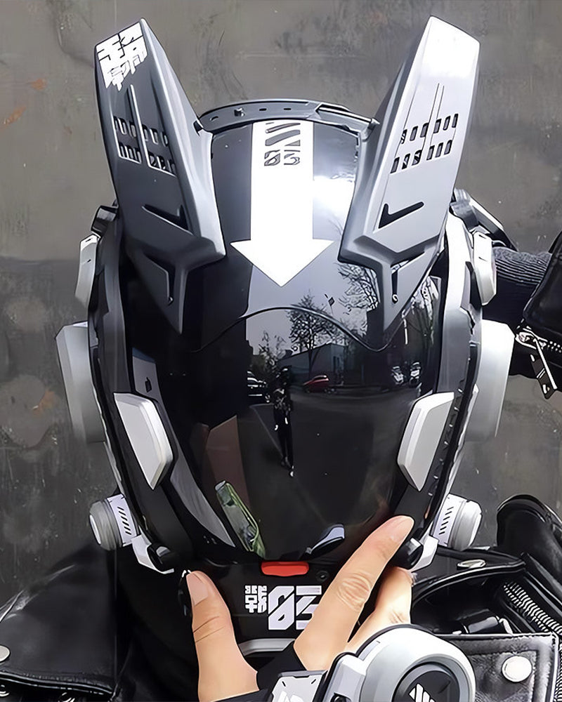 Futuristic Cosplay Cyberpunk Helmet Mask