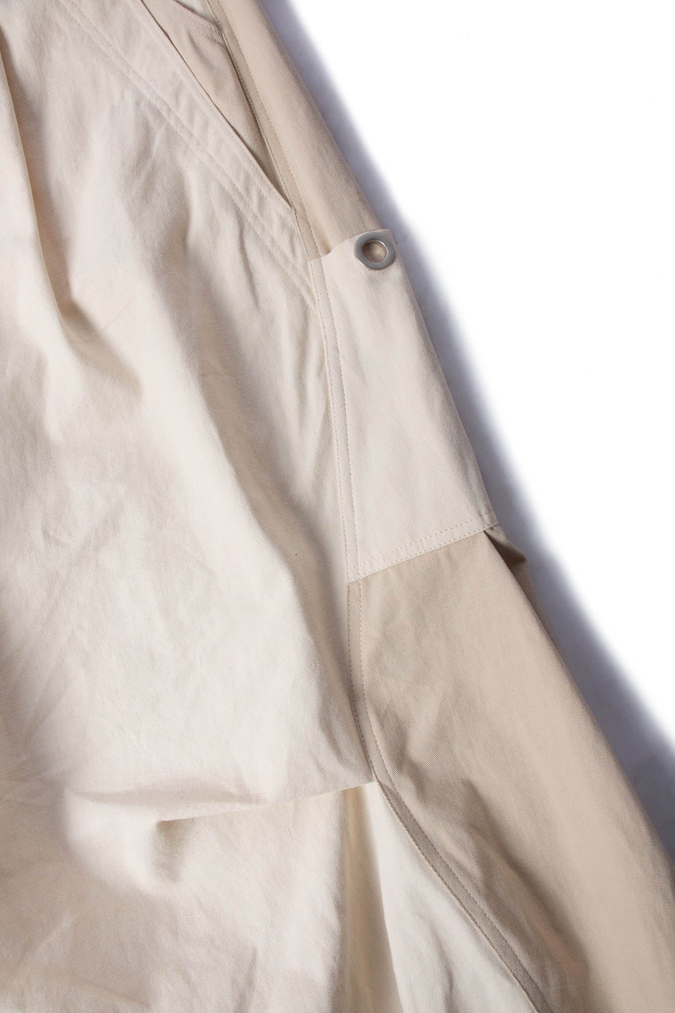 Spliced Crinkled Oversized Cargo Pants