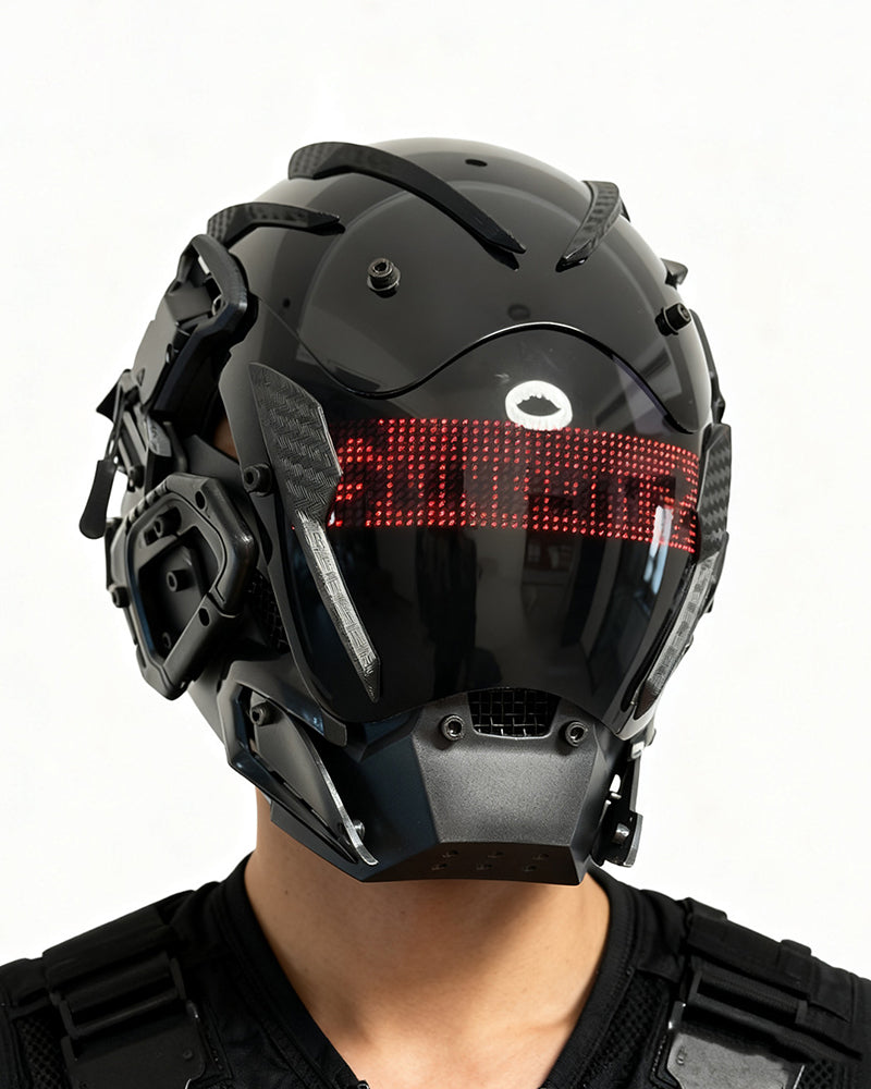 Headwear/ Cyberpunk LED Mask