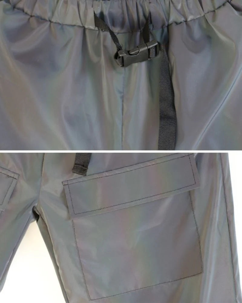 Functional Laser Colorful Reflective Pants