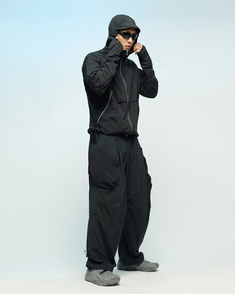 Quick-Dry UPF50+ Water-Repellent Outdoor Skin Techwear Jacket
