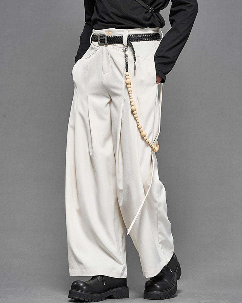 Modern Japanese Wide Leg Hakama Pants