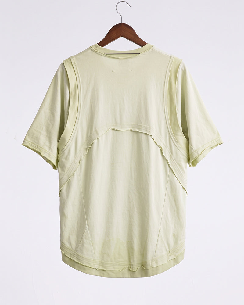 Wasteland Dirty Dye Transformable Sleeve Technical T-Shirt