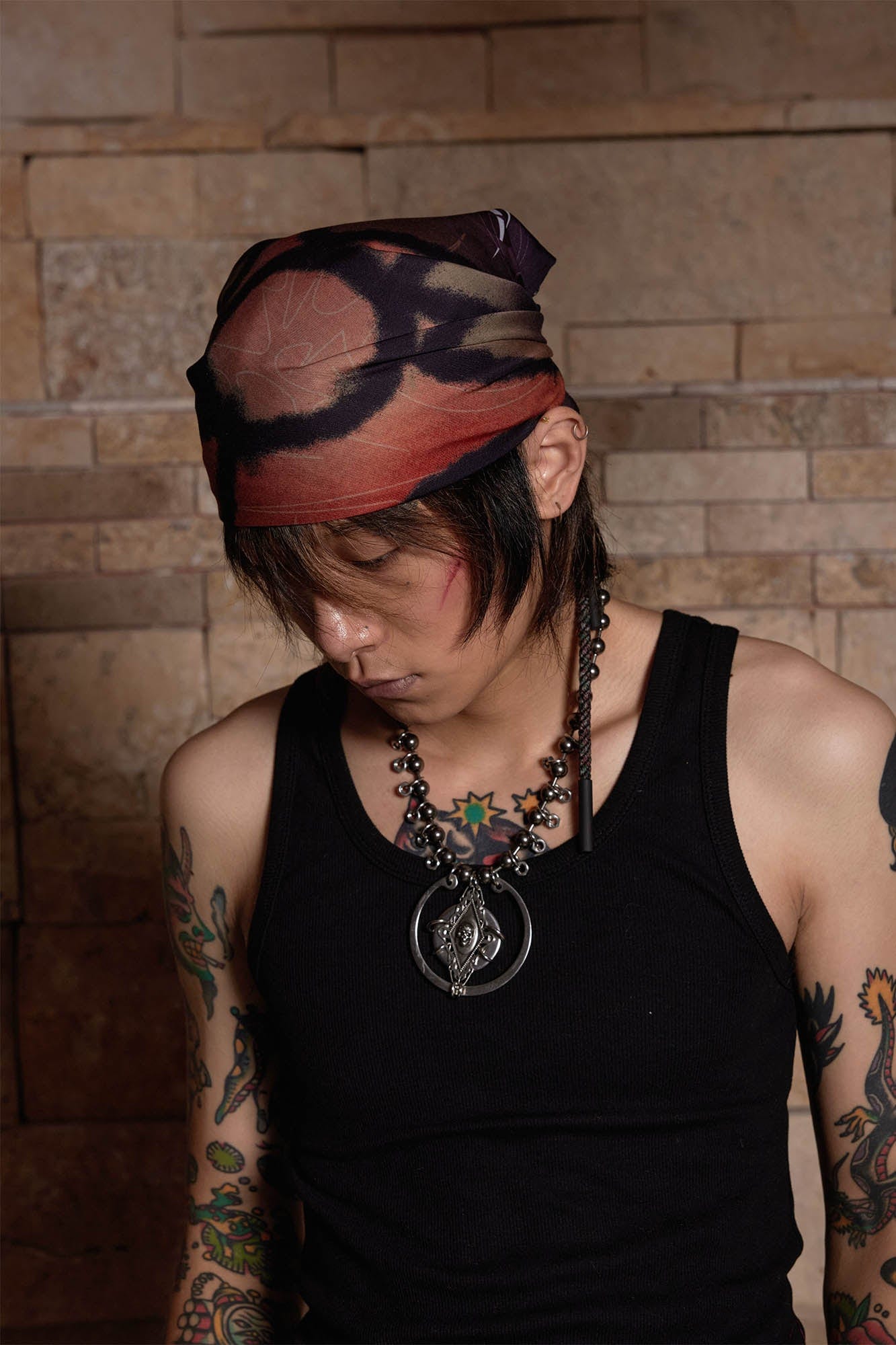 Abstract Graffiti Headscarf