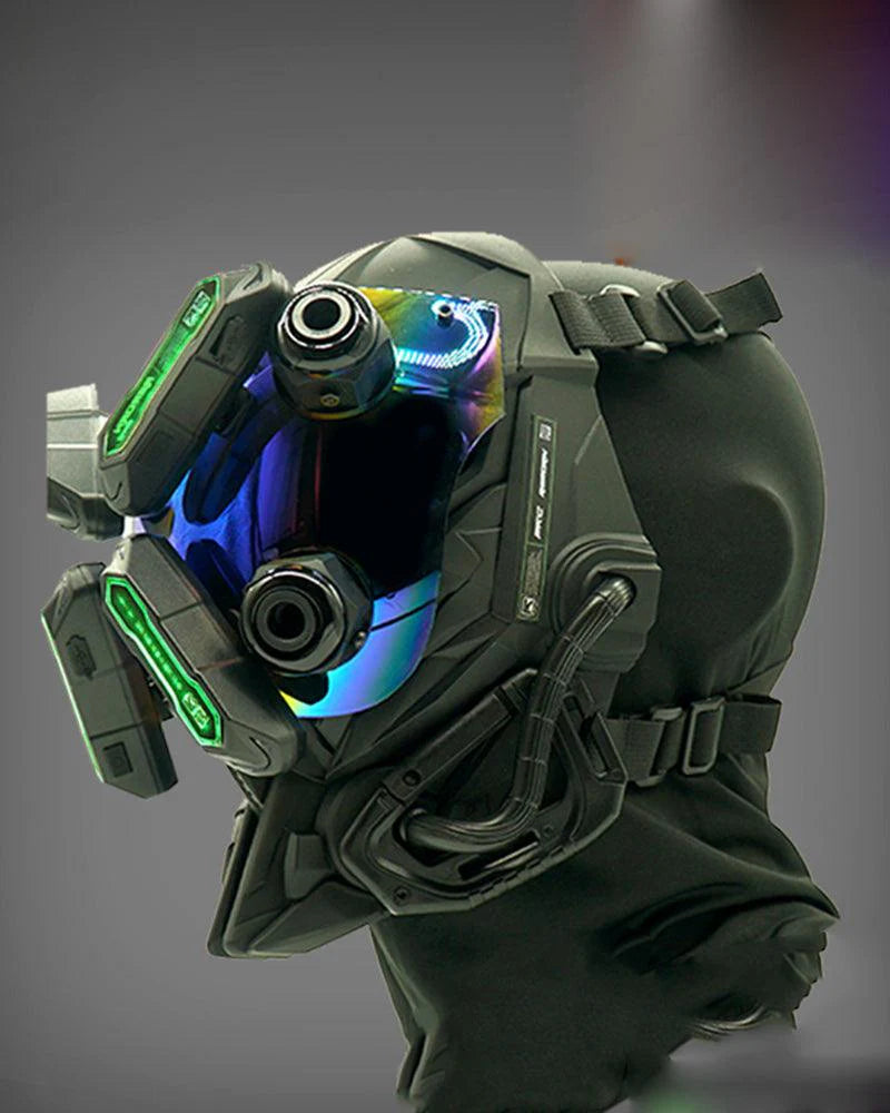 Future Envoy LED Cyberpunk Helmet Mask