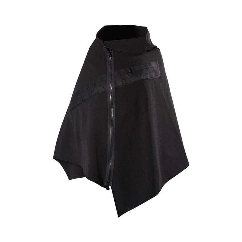 Cyberpunk Black Samurai Ninja Jacket Cloak