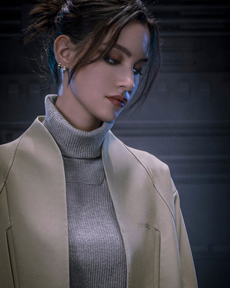 Cyberpunk Outfits Unisex Minimalist Future Jacket