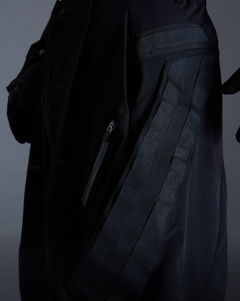 Molle-System Crinkled Water-Repellent Tactical Carrot Pants