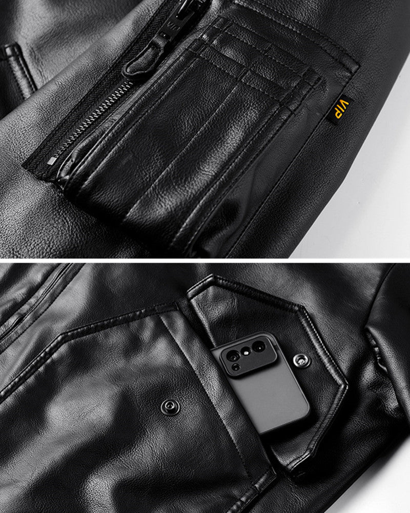 Techwear Vintage Winter Bomber Jacket