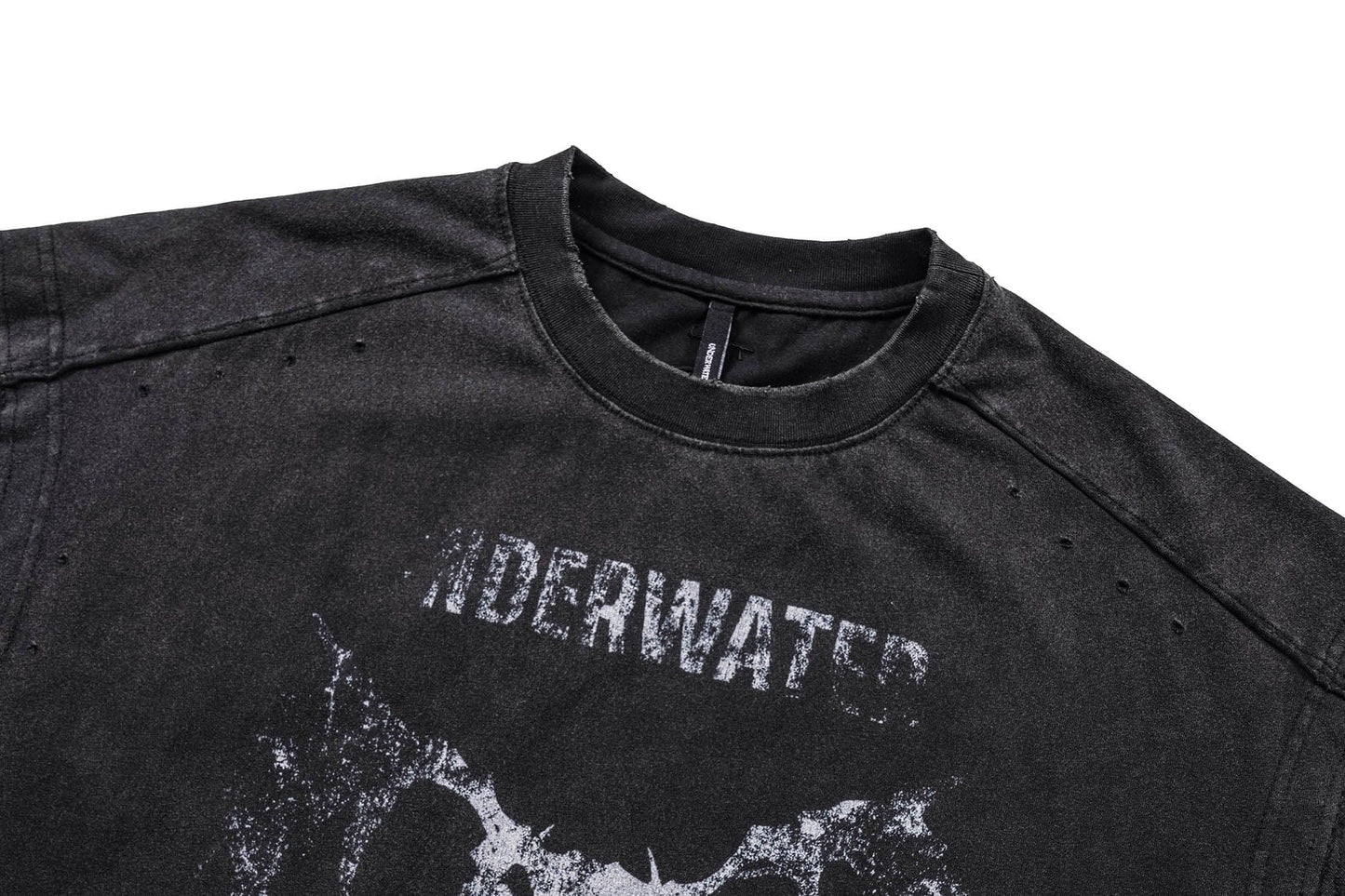 The Hellbound Wing Distressed Vest