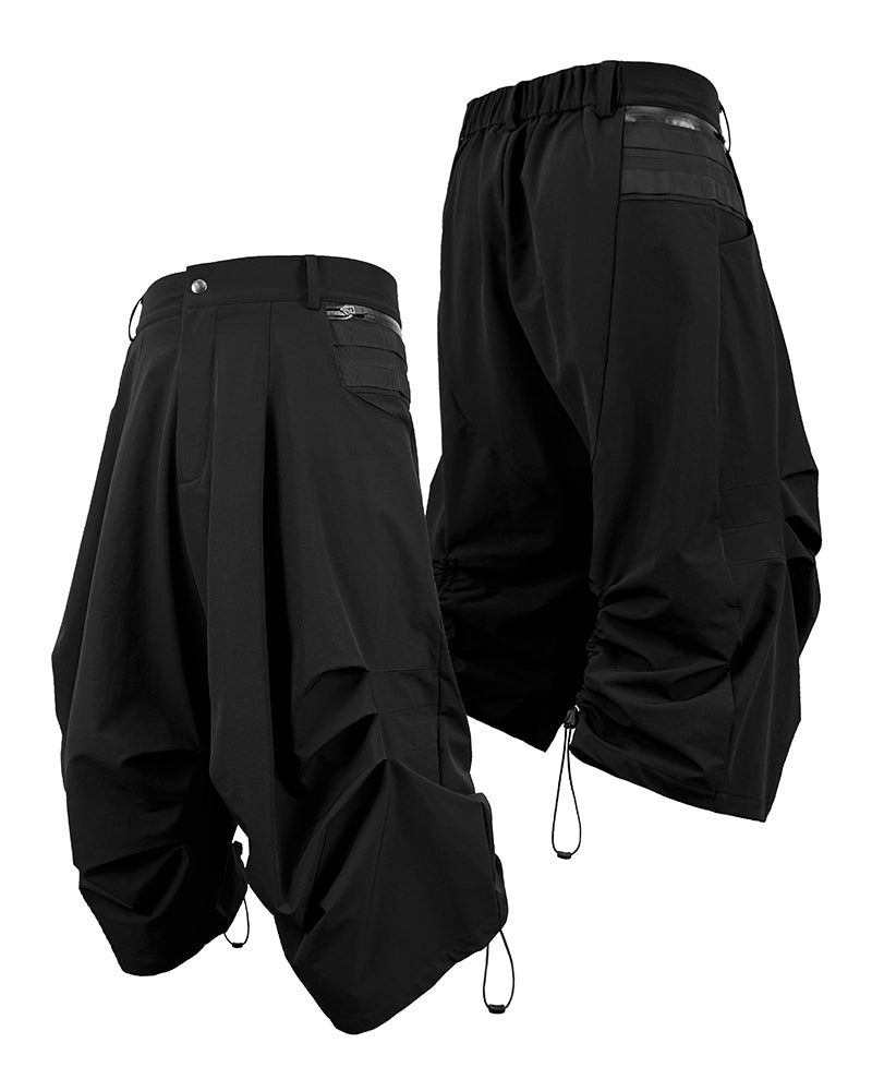 Molle-System Crinkled Water-Repellent Tactical Balloon Pants