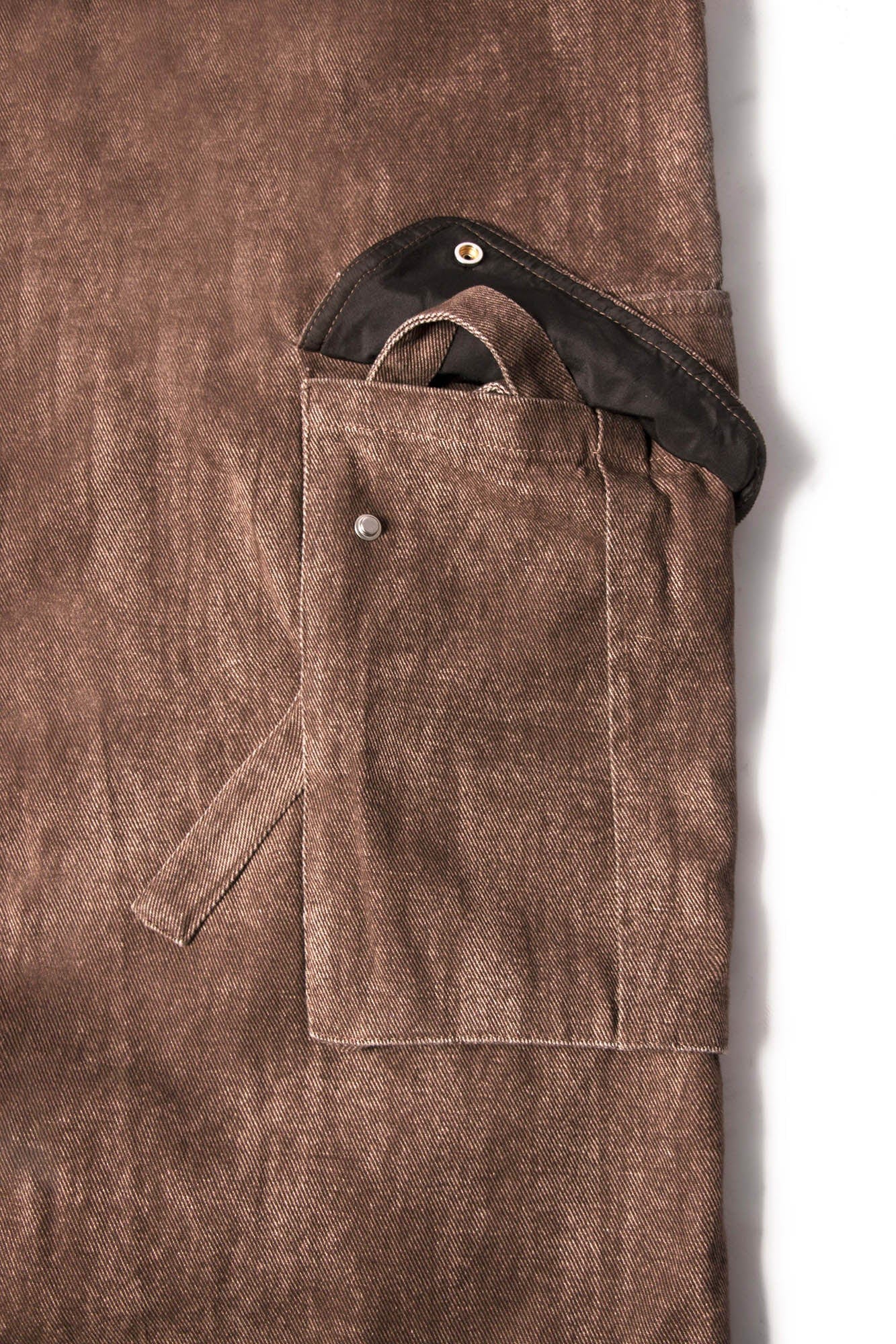 Tie-Dye Multi-Pocket Pleated Straps Cargo