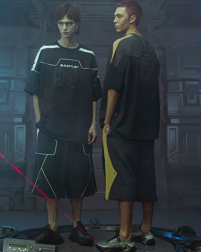 Cyberpunk Outfits Star Alliance Sports Shorts