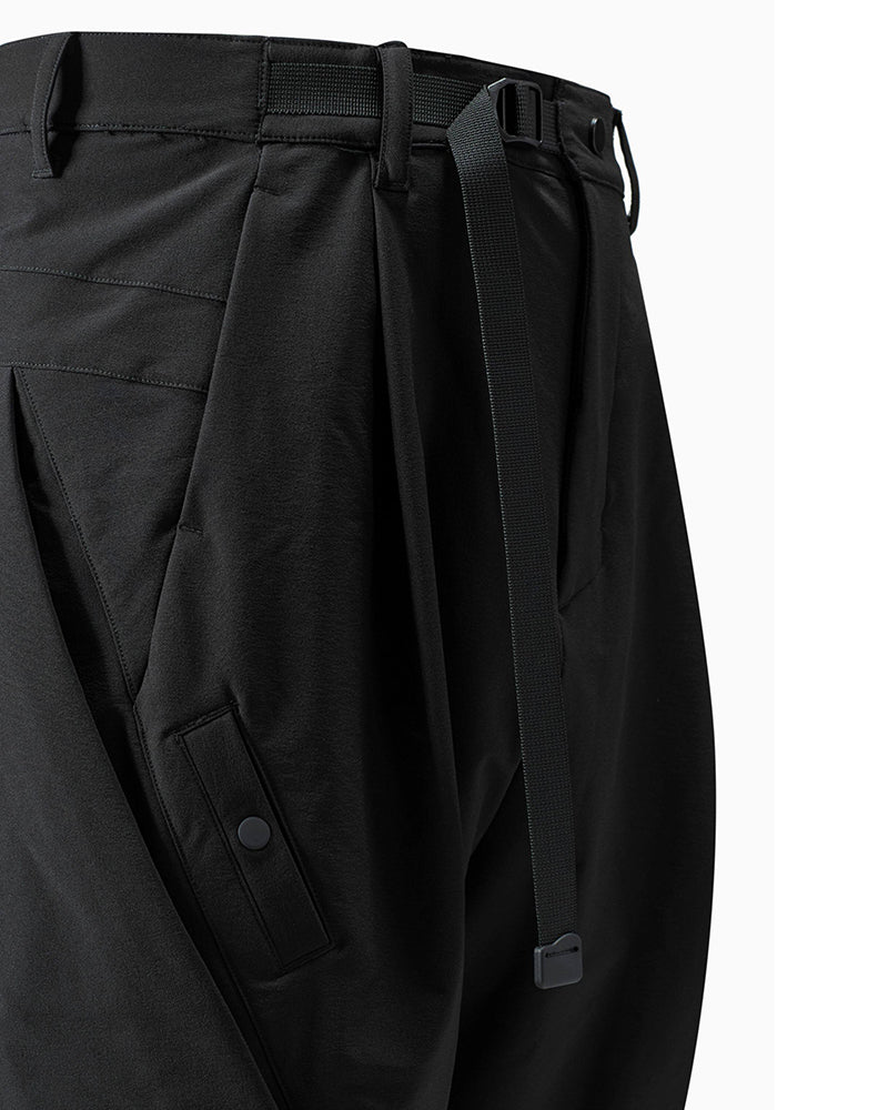 Tapered Moisture-Wicking Techwear Pants
