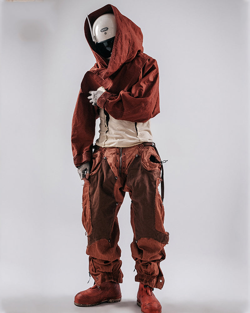 Post-Apocalyptic Distressed Cargo Pants