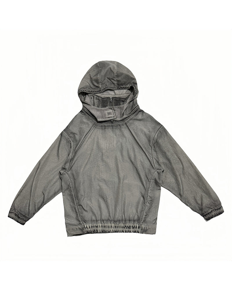 Wasteland Dye-Dirty Anorak Pullover Jacket