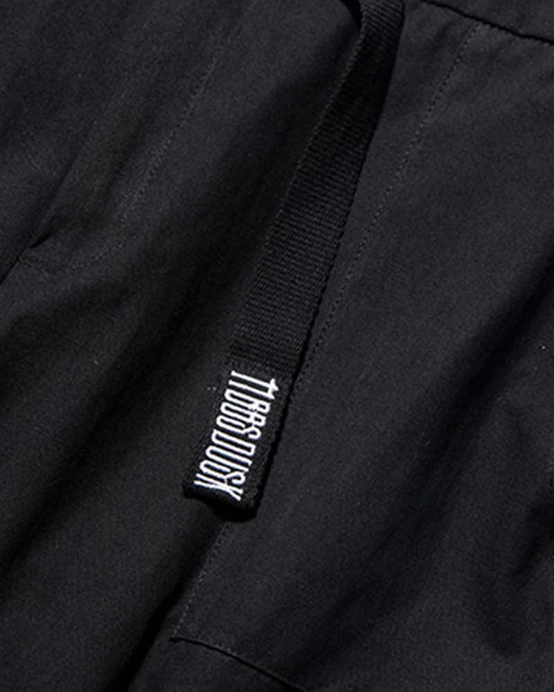 Techwear Street Style Cargo Black Pants
