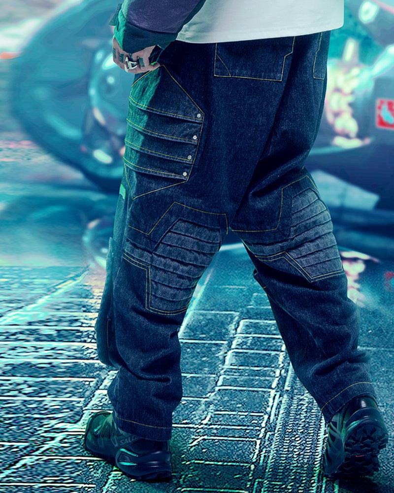 CBP-031-X｜Cyberpunk Techwear Set Top / Bottom