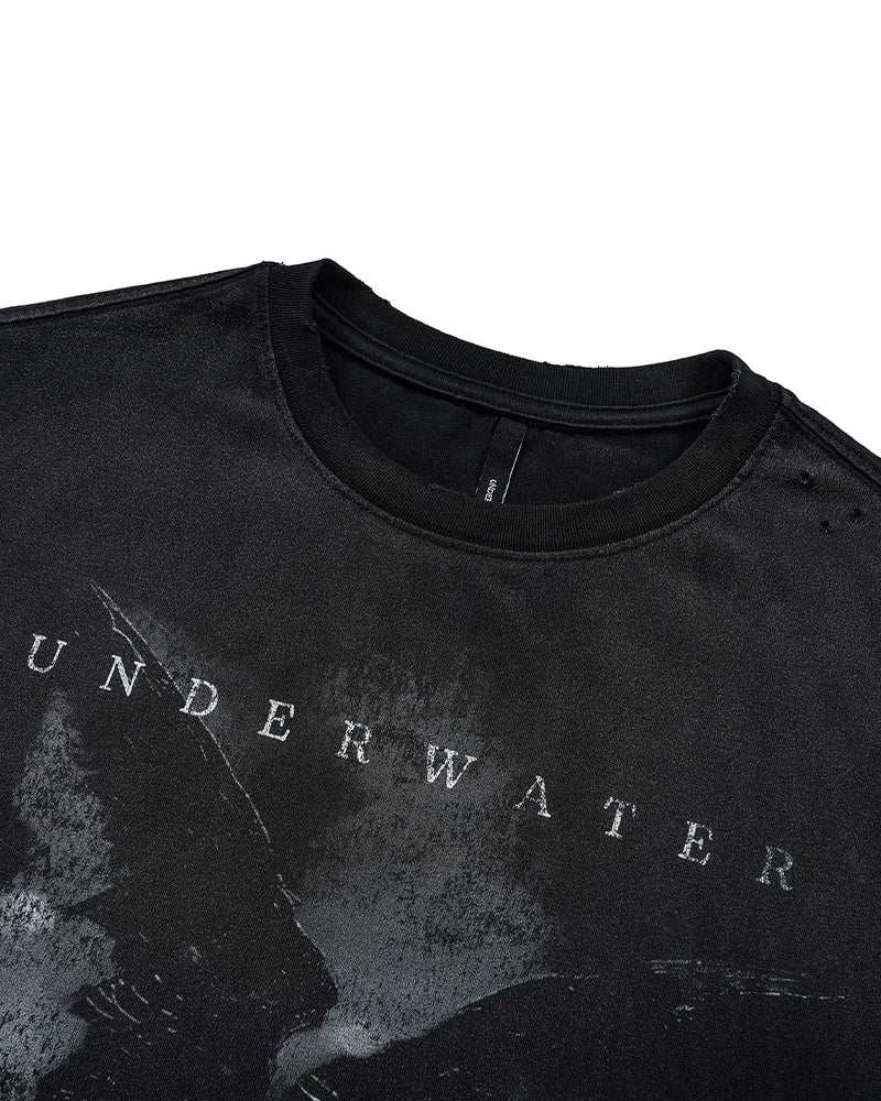 The Dark Raven Distressed T-Shirt